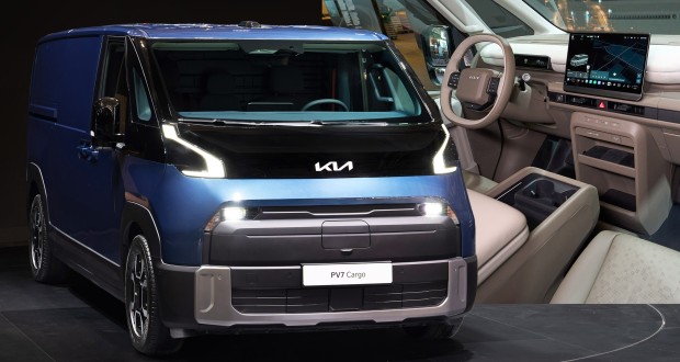 ون برقی جدید کیا PV7 با برد 450 کیلومتر رونمایی شد