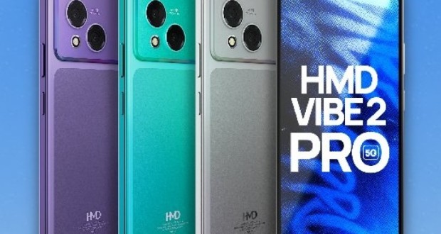 گوشی HMD Vibe2 Pro با باتری ۶۰۰۰ میلی‌آمپرساعتی معرفی شد