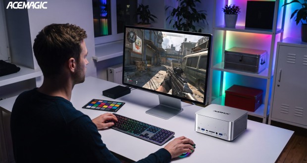 مینی کامپیوتر هوش مصنوعی Acemagic F9A AI با ۱۶۰ گیگابایت حافظه VRAM رونمایی شد