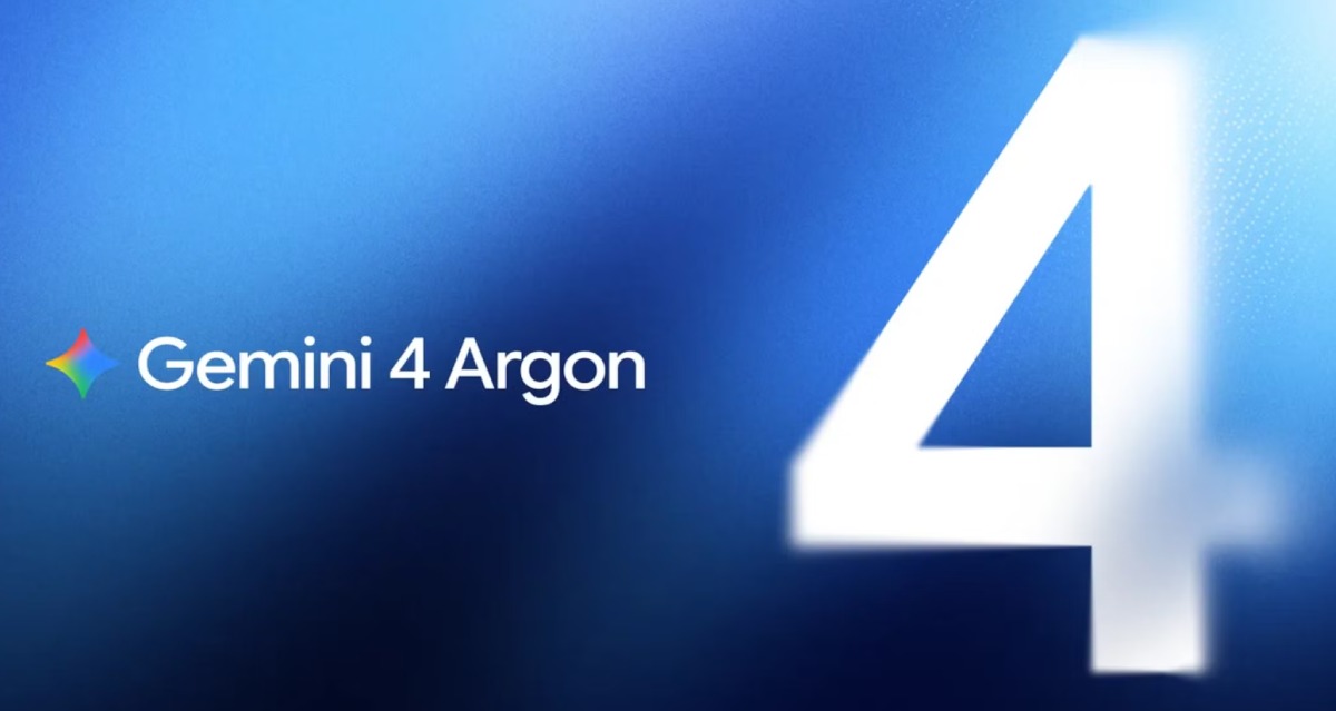 گوگل Gemini 4 Argon را معرفی کرد؛ مدل هوش مصنوعی جدیدی که فعلا در دسترس عموم نیست