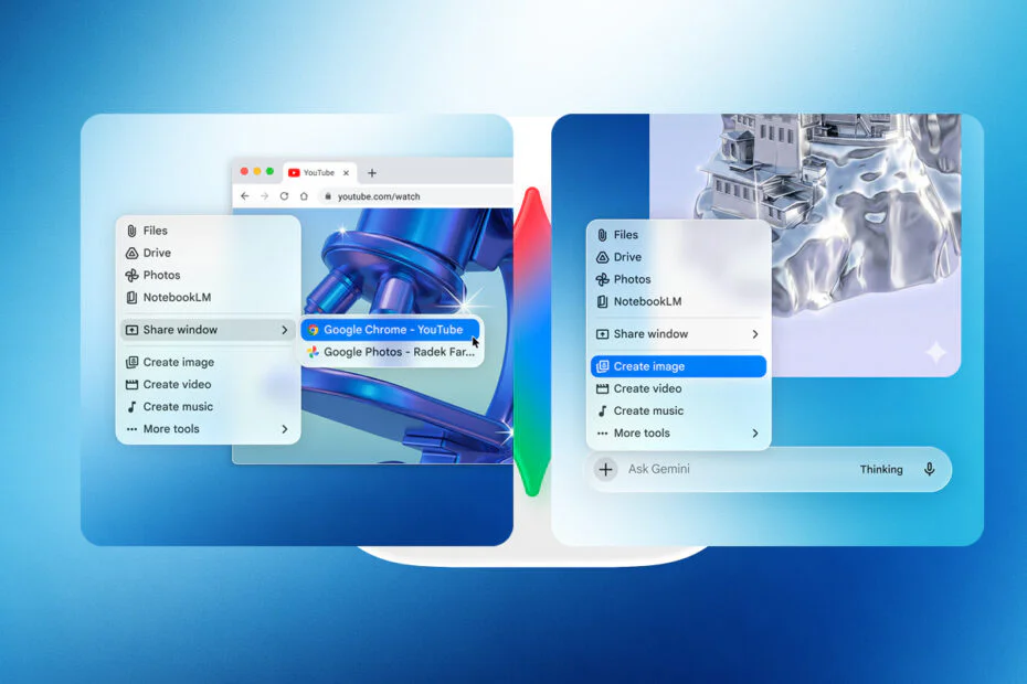 اپلیکیشن Gemini برای macOS