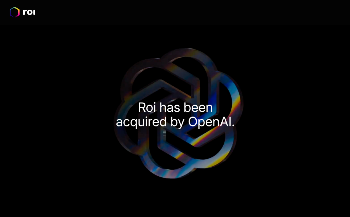 OpenAI با خرید استارتاپ Roi بر شخصی‌سازی هوش مصنوعی مصرف‌کننده متمرکزتر می‌شود