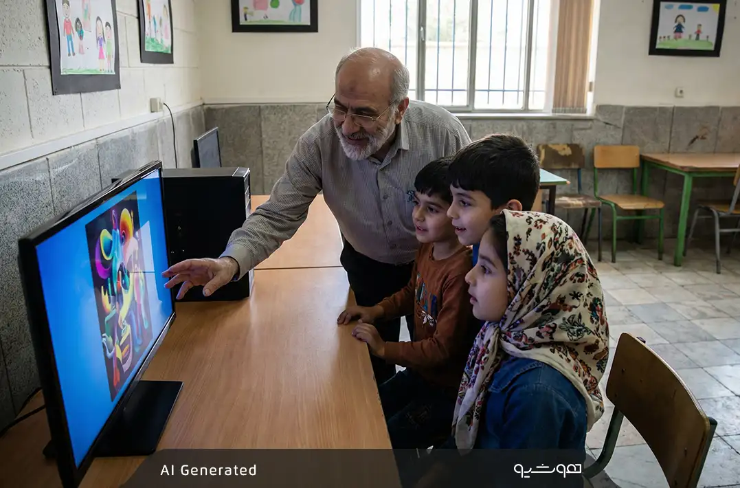 آموزش رایگان هوش مصنوعی برای کودکان محلات کم‌برخوردار