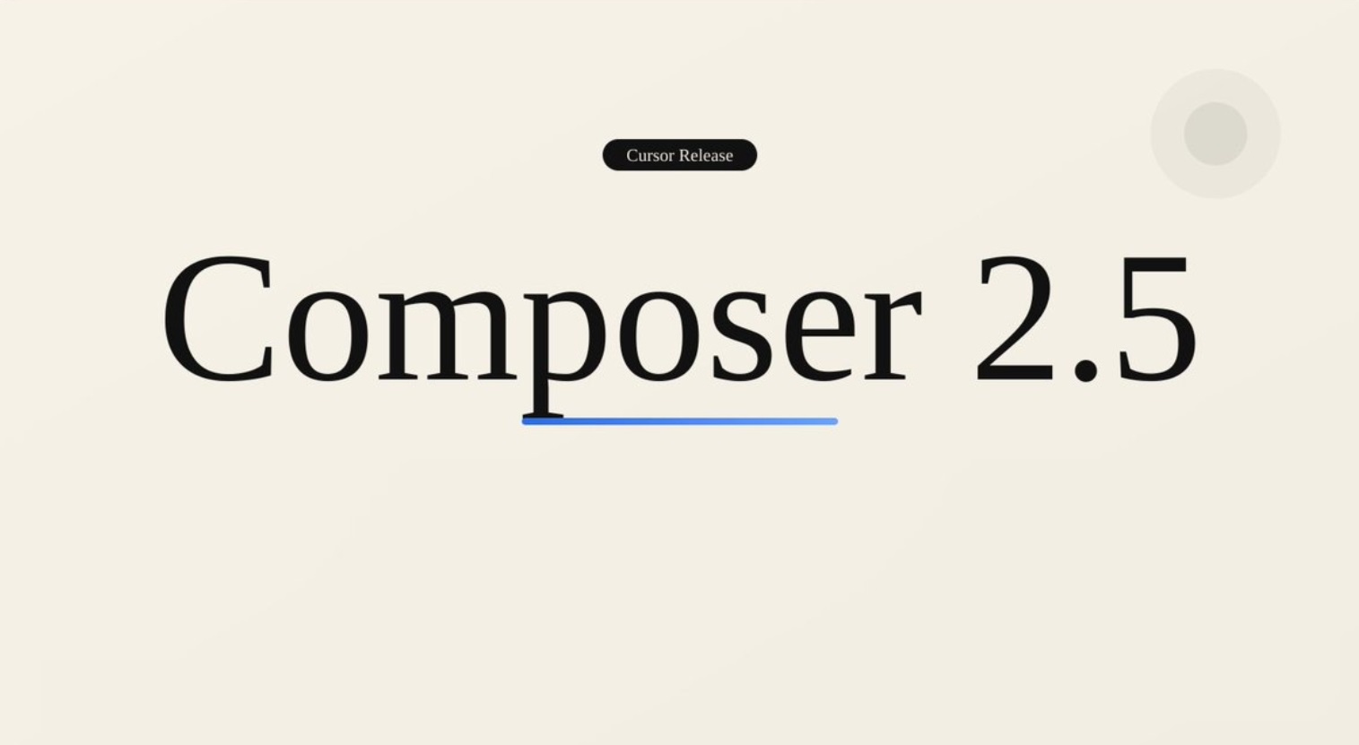 Cursor نسخه Composer 2.5 را منتشر کرد