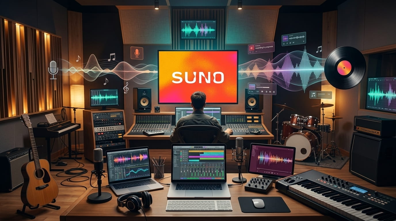 چطور با سونو Suno آهنگ بسازیم؟