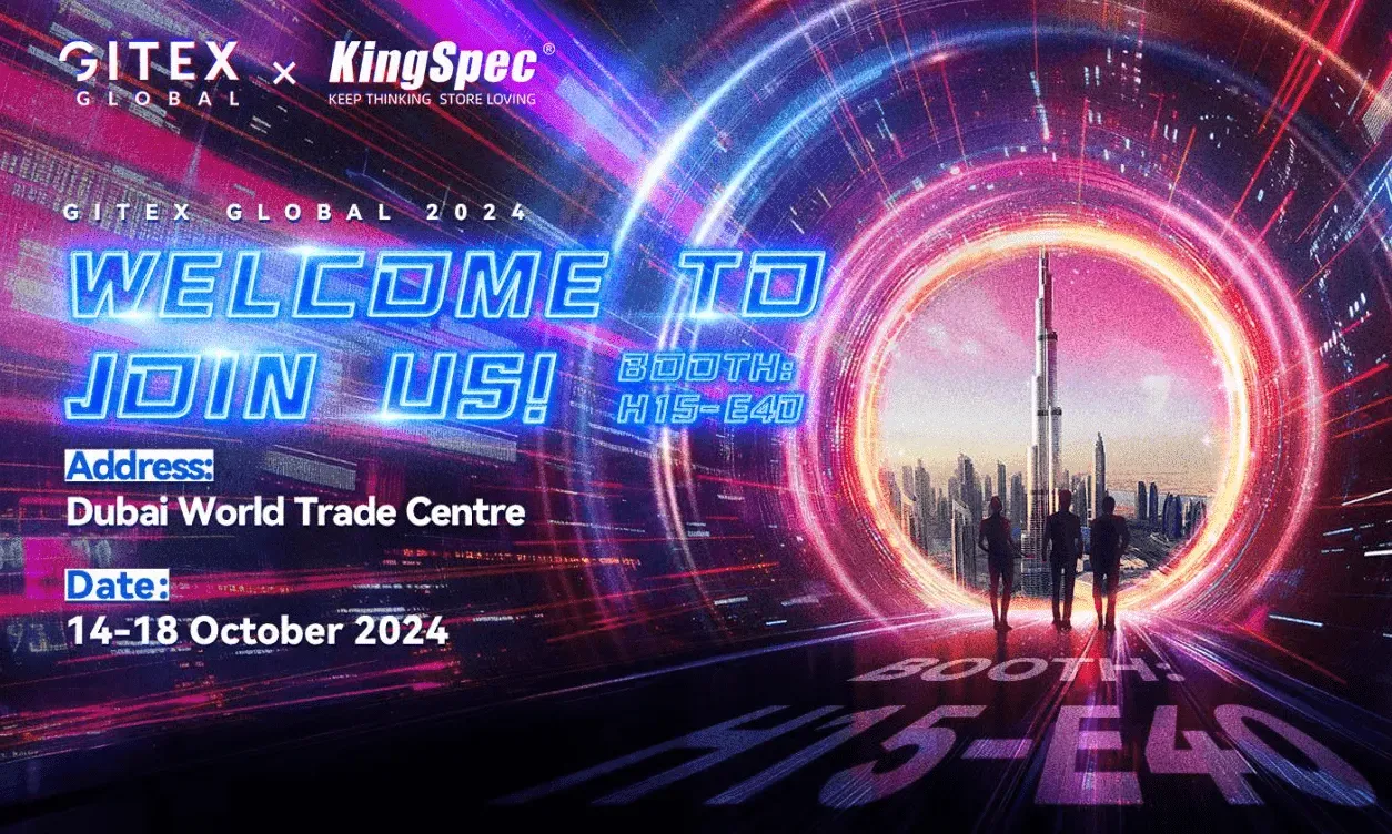 KingSpec با محصولاتی جذاب به جیتکس ۲۰۲۴ می‌آید