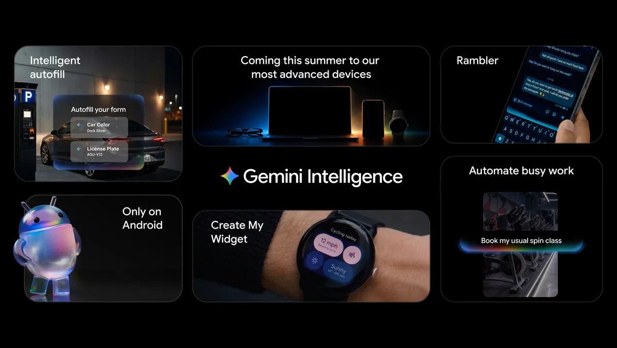 اندرویدی هوشمندتر با Gemini Intelligence