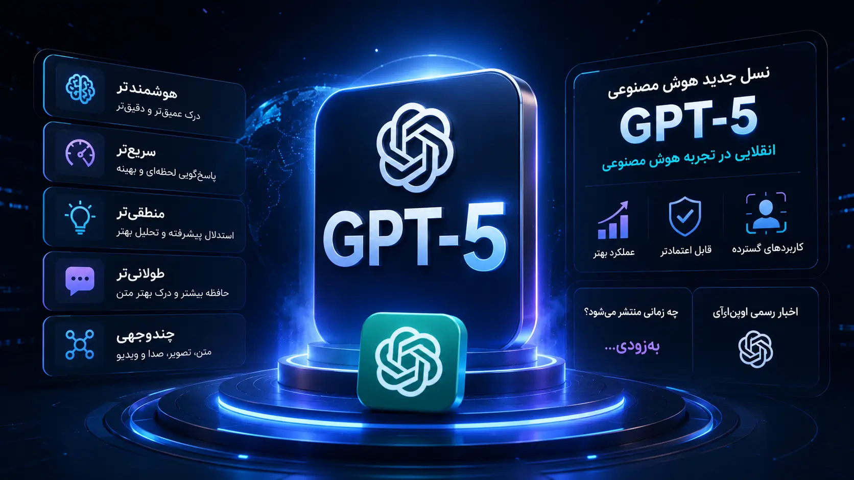 مدل GPT-5 چیست؟ بررسی تغییرات انقلابی هوش مصنوعی جدید OpenAI XNET | اخبار و تحلیل هوش مصنوعی