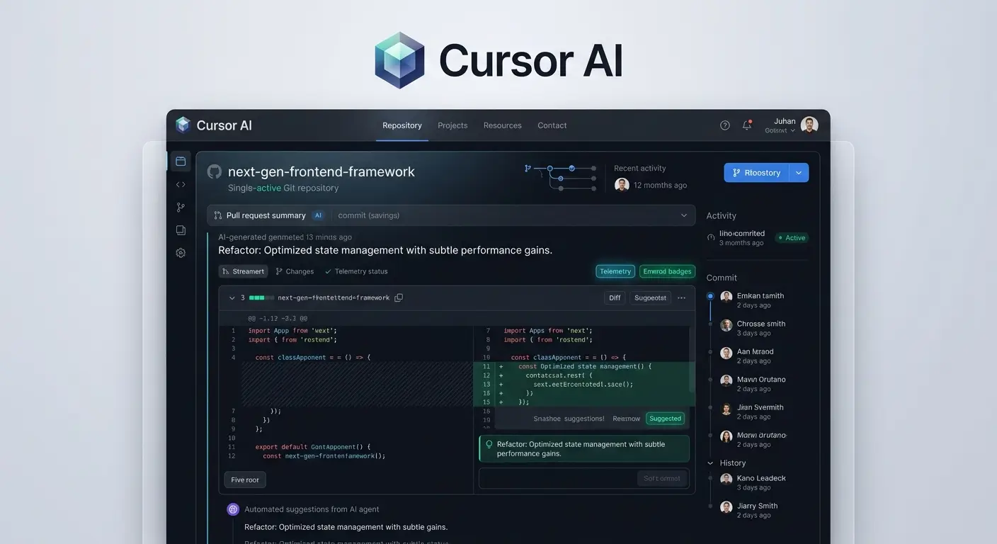 پلتفرم میزبانی کد کرسر رونمایی شد؛ چالش جدی Cursor برای گیت‌هاب در سایه موج نارضایتی برنامه‌نویسان XNET | اخبار و تحلیل هوش مصنوعی