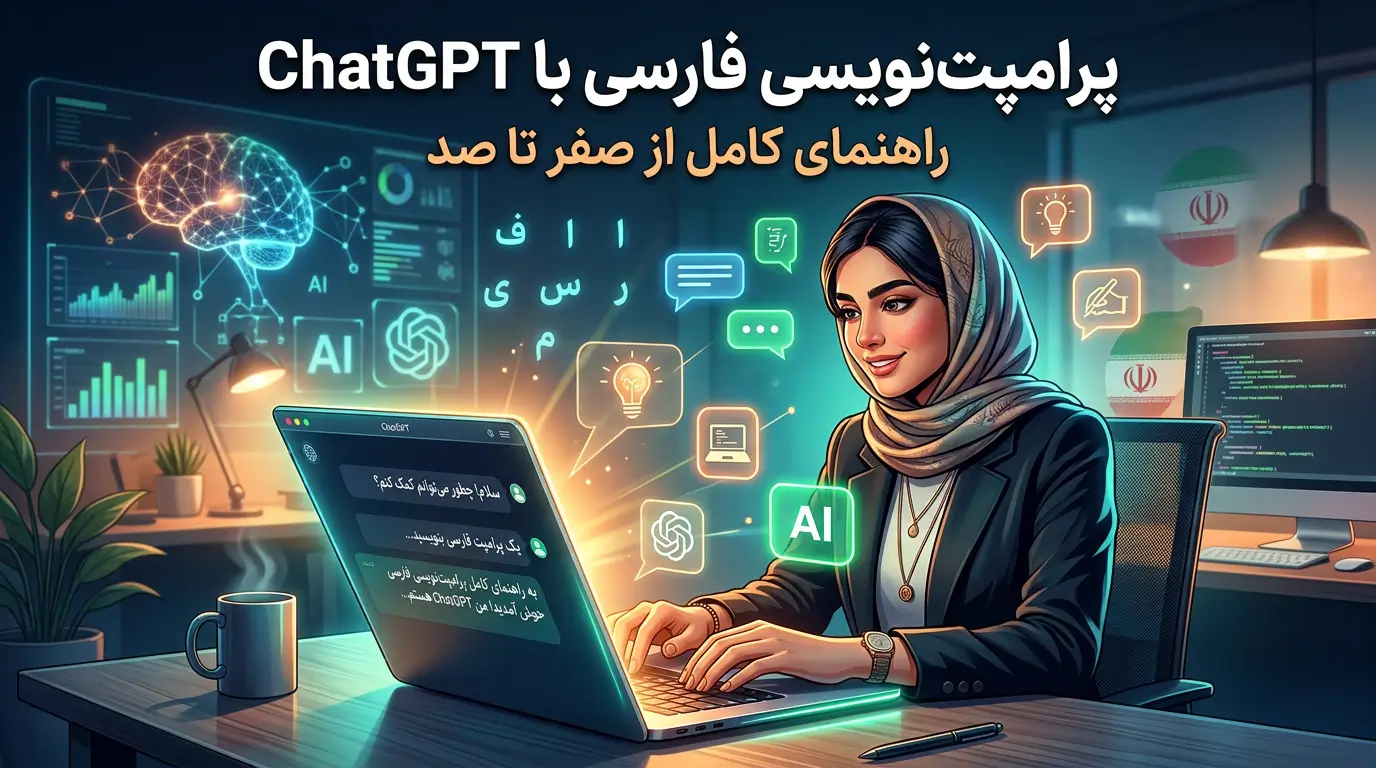 🤖 با ChatGPT فارسی بنویس! از ایده تا مقاله آماده در ۱۵ دقیقه