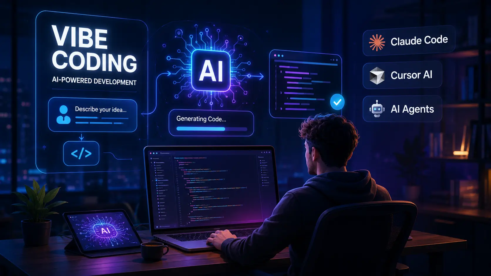 وایب کدینگ (Vibe Coding) چیست؟ راهنمای کامل توسعه نرم‌افزار با هوش مصنوعی XNET | اخبار و تحلیل هوش مصنوعی