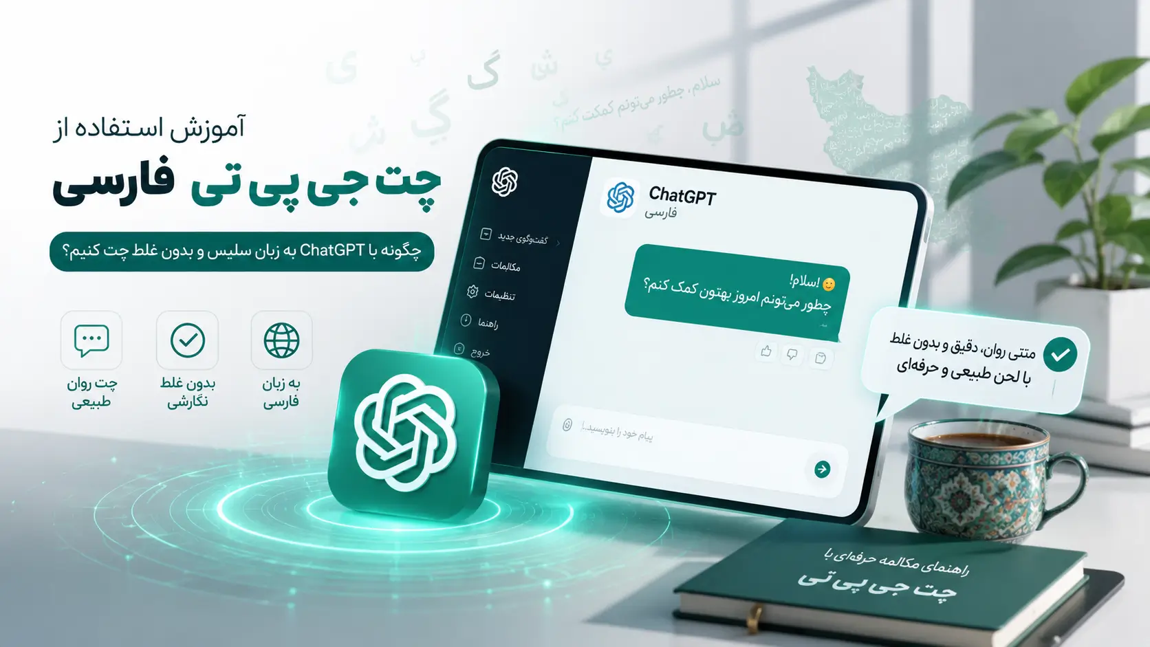 آموزش استفاده از چت جی پی تی فارسی: چگونه با ChatGPT به زبان سلیس و بدون غلط چت کنیم؟ XNET | اخبار و تحلیل هوش مصنوعی
