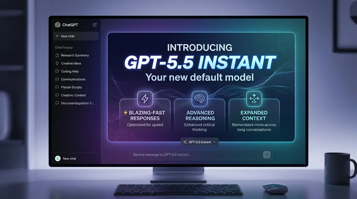 خبر فوری: OpenAI مدل GPT-5.5 Instant را به عنوان پیش‌فرض جدید ChatGPT منتشر کرد XNET | اخبار و تحلیل هوش مصنوعی