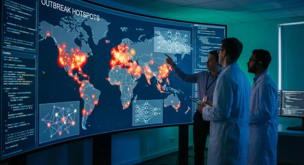 هوش مصنوعی و پیش‌بینی همه‌گیری‌ها: آینده سلامت جهانی XNET | اخبار و تحلیل هوش مصنوعی