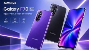 سامسونگ Galaxy F70 5G رونمایی شد؛ دوربین ۵۰ مگاپیکسلی با لرزش‌گیر و نمایشگر AMOLED در رده اقتصادی