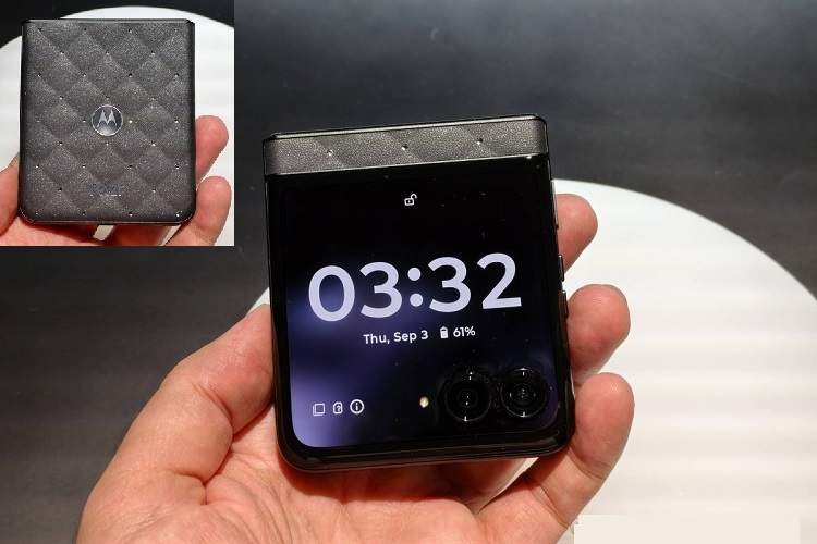 ايتنا - Razr 70 با ۳۵ کریستال Swarovski؛ لوکس‌ترین گوشی تاشوی موتورولا