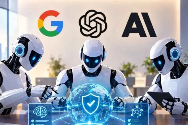 ايتنا - گوگل، OpenAI و Anthropic برای یک استاندارد مشترک ایمنی هوش مصنوعی متحد می‌شوند