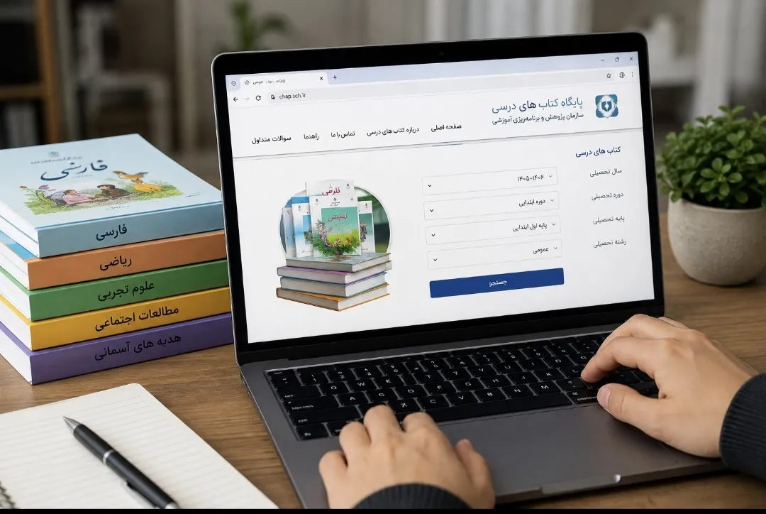 کتاب‌های درسی ۱۴۰۵–۱۴۰۶ دیجیتالی شدند/دسترسی رایگان به محتوای آموزشی