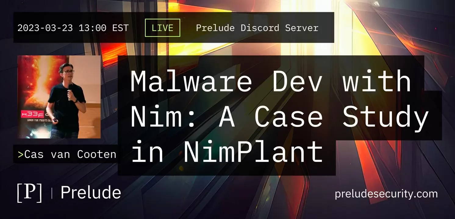 Malware dev with Nim: A Case Study in NimPlant