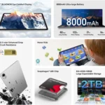 تبلت آنر پد X7b با باتری 8000 میلی‌آمپرساعتی معرفی شد