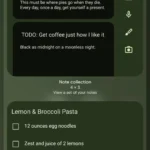آپدیت Google Keep ظاهر ویجت صفحه اصلی اندروید را تغییر داد + تصویر