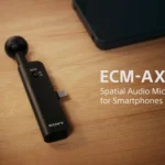 سونی میکروفون ECM-AX10 را برای ضبط صدای فضایی با گوشی معرفی کرد