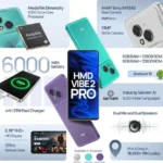 گوشی HMD Vibe 2 Pro 5G با دوربین 64 مگاپیکسلی سونی معرفی شد