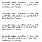 سرفیس لپ‌تاپ اولترا با 128 گیگابایت رم و RTX Spark معرفی می‌ شود + تصویر