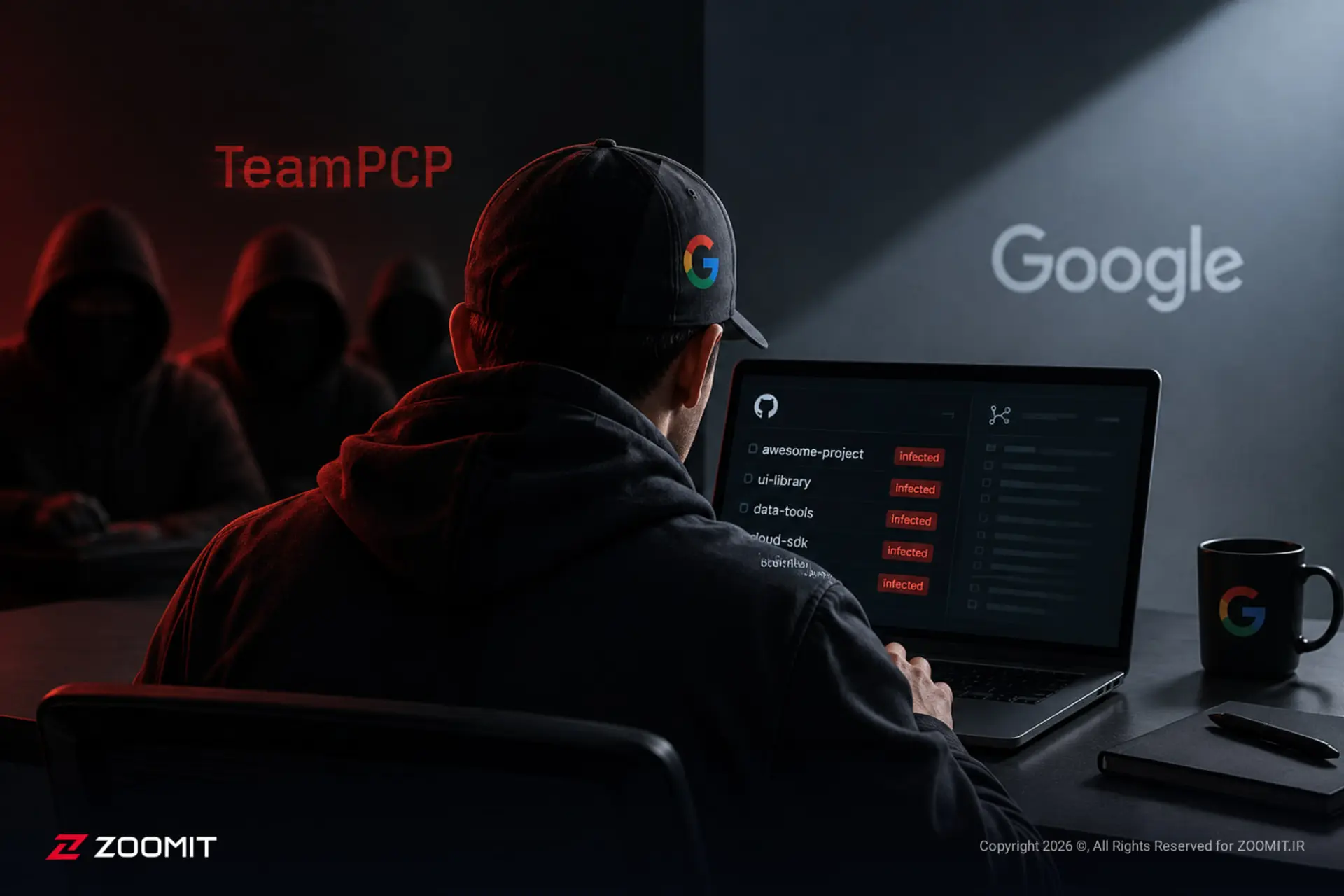 جاسوس گوگل در عملیاتی ویژه به قلب باند هکری TeamPCP نفوذ کرد