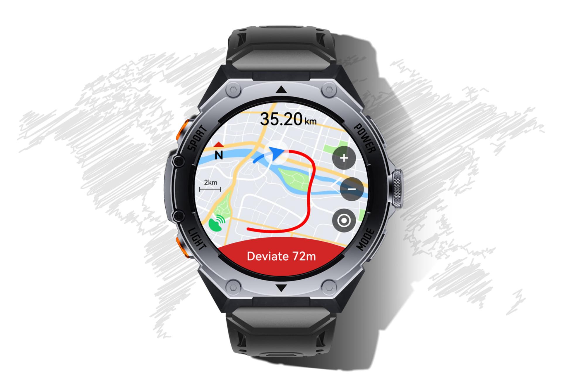 ساعت گلوریمی GX Running با نقشه آفلاین و GPS دوبانده معرفی شد