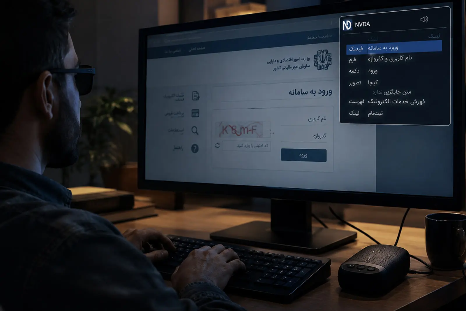 وب‌سایت‌های ایرانی چطور افراد نابینا را از خدمات دیجیتال محروم می‌کنند؟