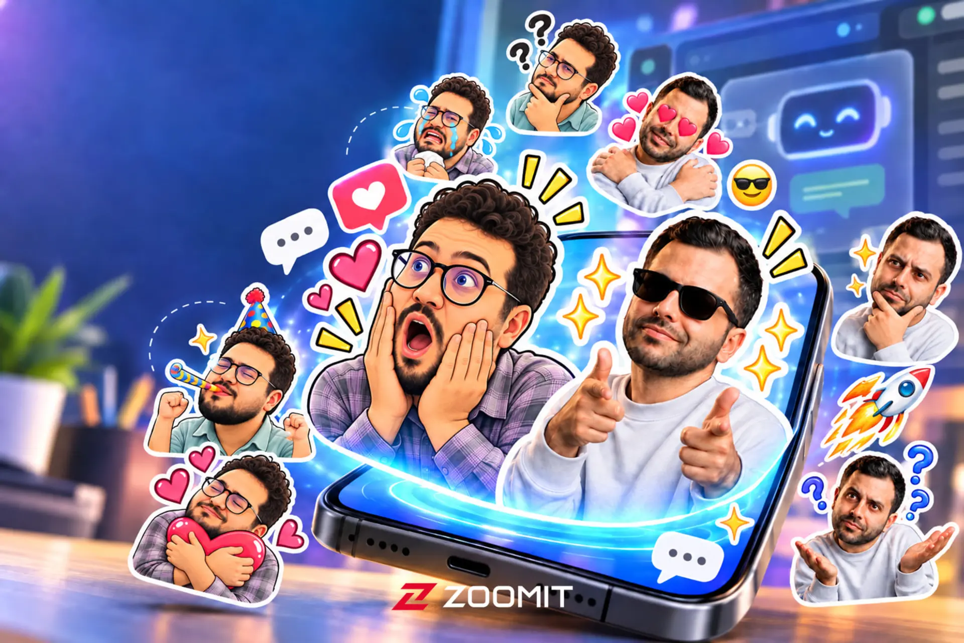 آموزش ساخت استیکر شخصی با ChatGPT