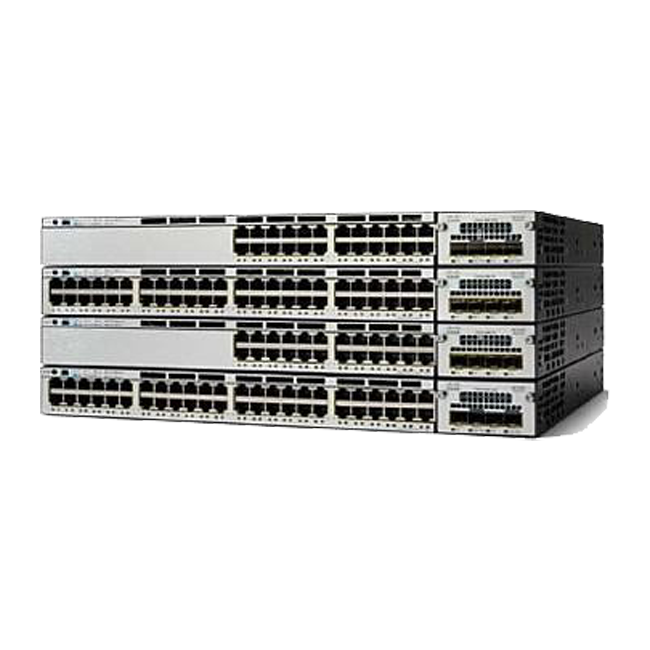سوئیچ شبکه سیسکو مدل WS-C3750X-48PF-S