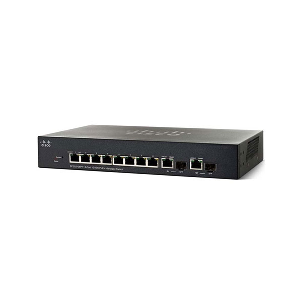 سوئیچ شبکه سیسکو 8 پورت SF352-08P