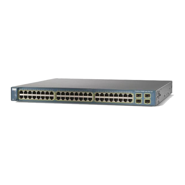 سوئیچ شبکه سیسکو مدل Cisco WS-C3750-48PS-S