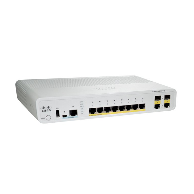 سوئیچ شبکه سیسکو مدل Cisco WS-C3560C-8PC-S