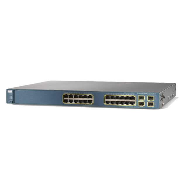 سوئیچ شبکه سیسکو مدل Cisco WS-C3560G-24PS-S