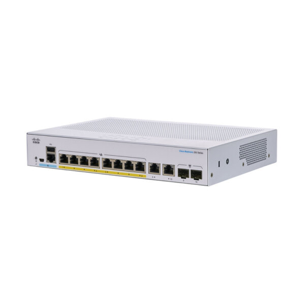 سوئیچ شبکه سیسکو CBS250-8FP-E-4G