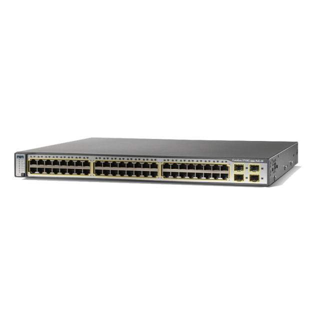 سوئیچ شبکه سیسکو مدل Cisco WS-C3750G-48PS-S