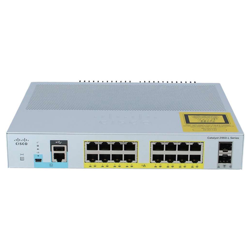 سوئیچ سیسکو 2960L مدل WS-C2960L-16PS-LL